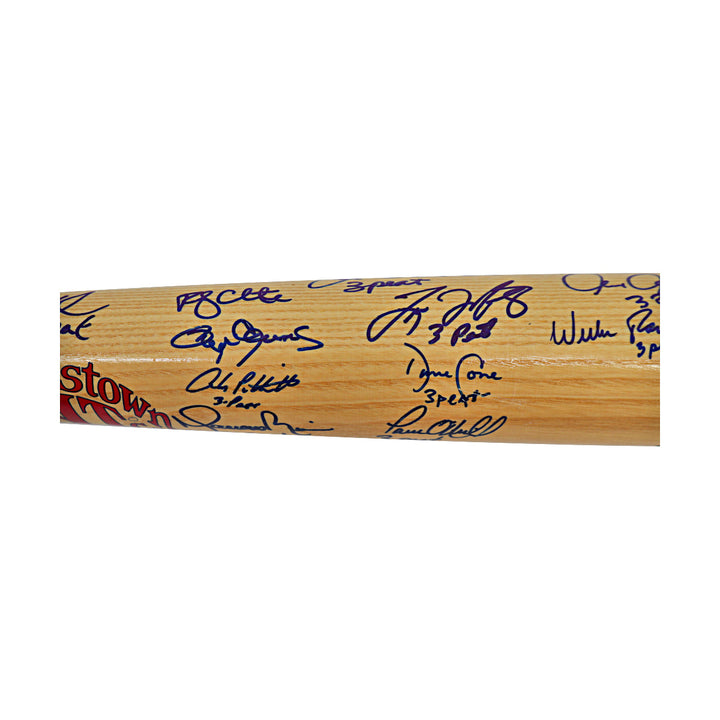 2000 Team Signed New York Yankees Autographed Cooperstown Bat LE 13/26 (All American Collectibles Holo)
