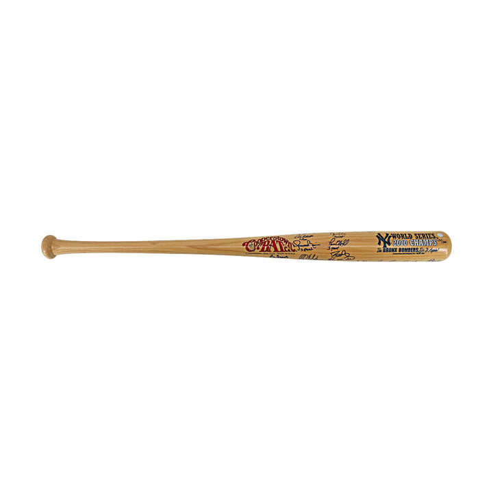 2000 Team Signed New York Yankees Autographed Cooperstown Bat LE 13/26 (All American Collectibles Holo)