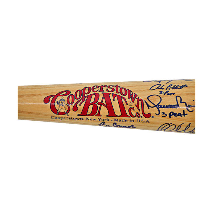 2000 Team Signed New York Yankees Autographed Cooperstown Bat LE 13/26 (All American Collectibles Holo)