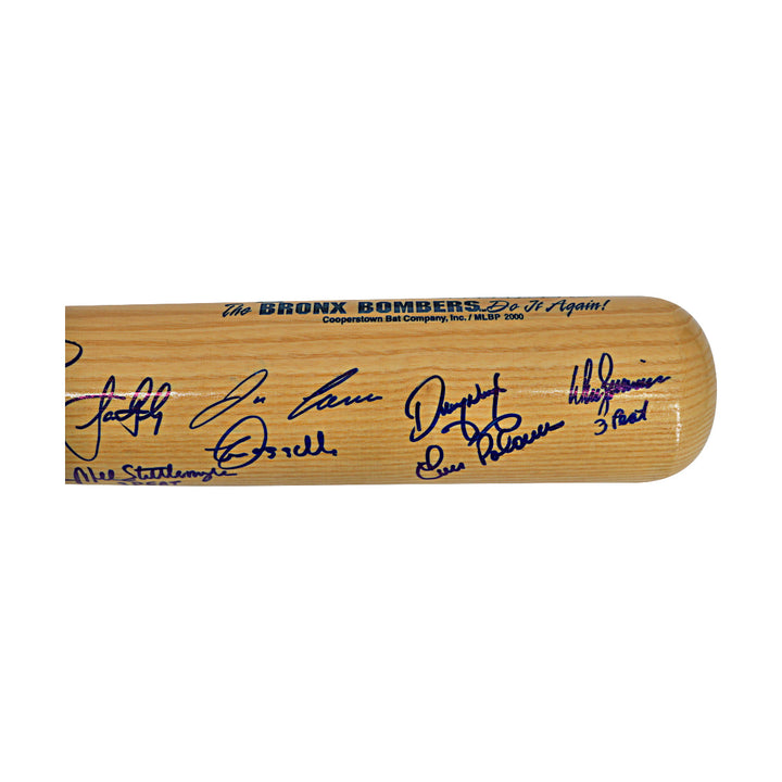 2000 Team Signed New York Yankees Autographed Cooperstown Bat LE 13/26 (All American Collectibles Holo)