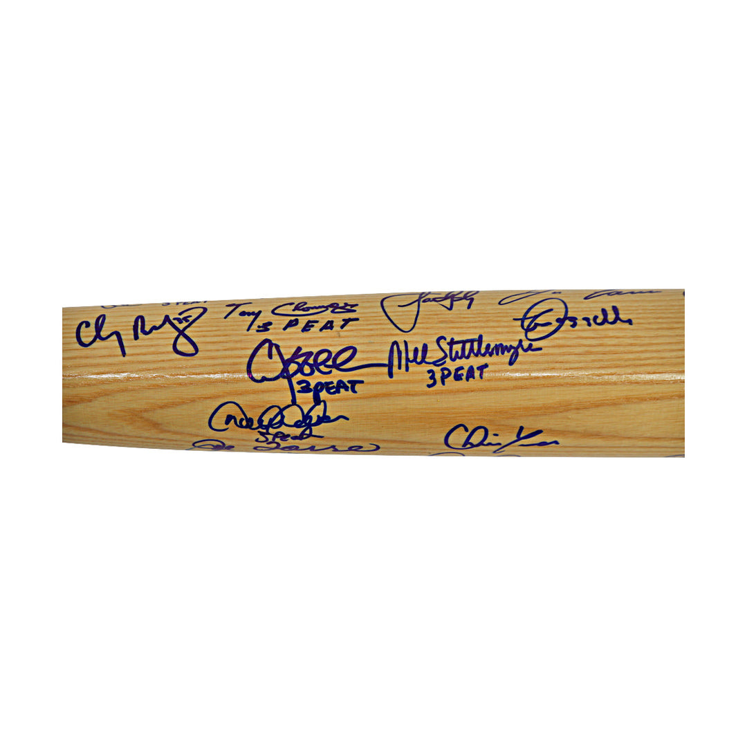 2000 Team Signed New York Yankees Autographed Cooperstown Bat LE 13/26 (All American Collectibles Holo)