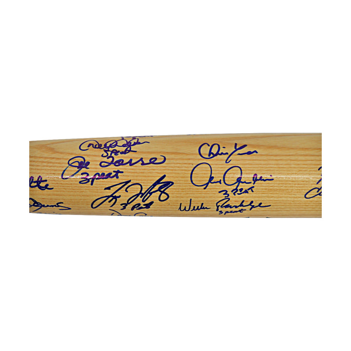 2000 Team Signed New York Yankees Autographed Cooperstown Bat LE 13/26 (All American Collectibles Holo)