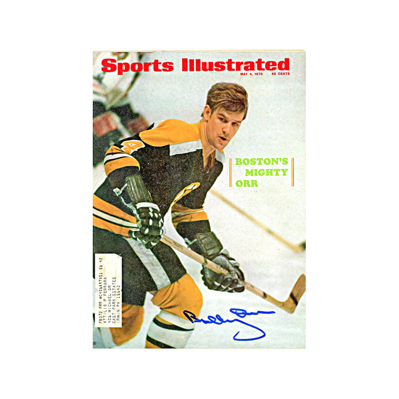 Bobby Orr Boston Bruins Autographed Signed May 1970 Sports Illustrated (JSA COA)