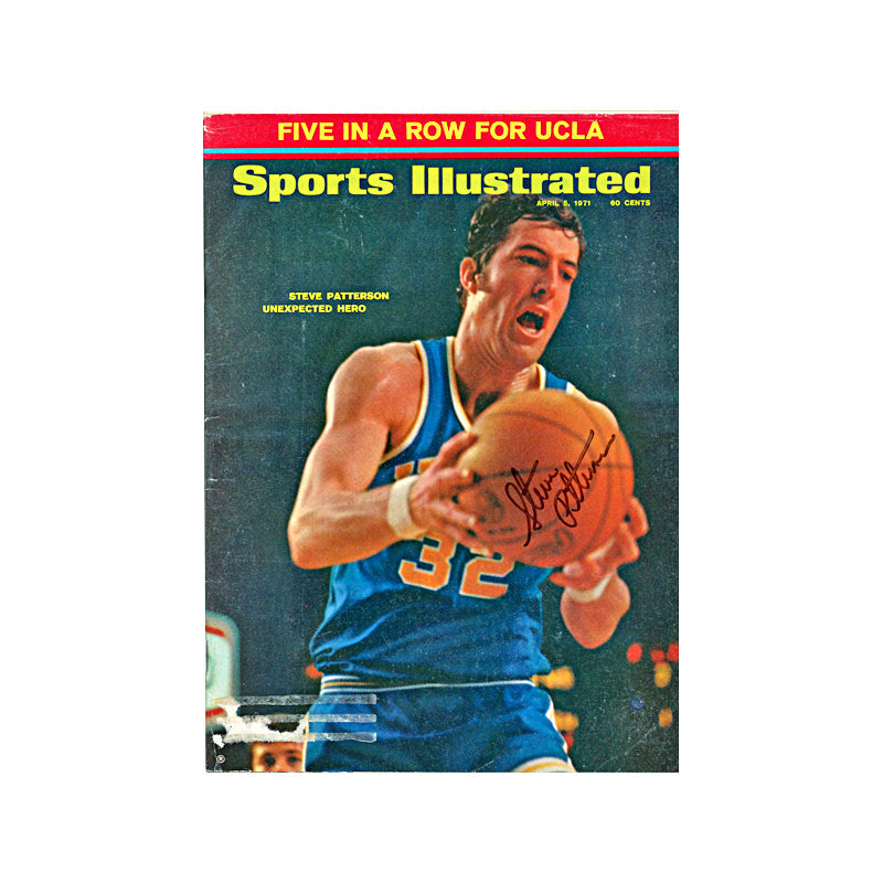 Steve Patterson UCLA Bruins Autographed Signed April 1971 Sports Illustrated (JSA COA)