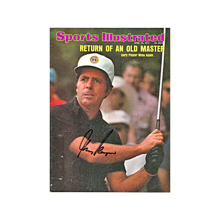 Gary Player Autographed Signed April 1974 Sports Illustrated (JSA COA)