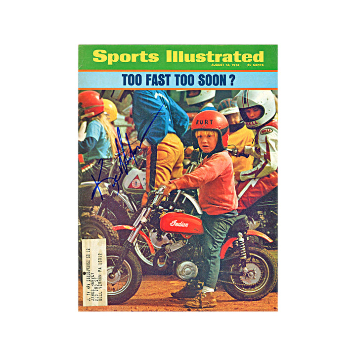 Kurt Henricksen Autographed Signed August 1973 Sports Illustrated (JSA COA)
