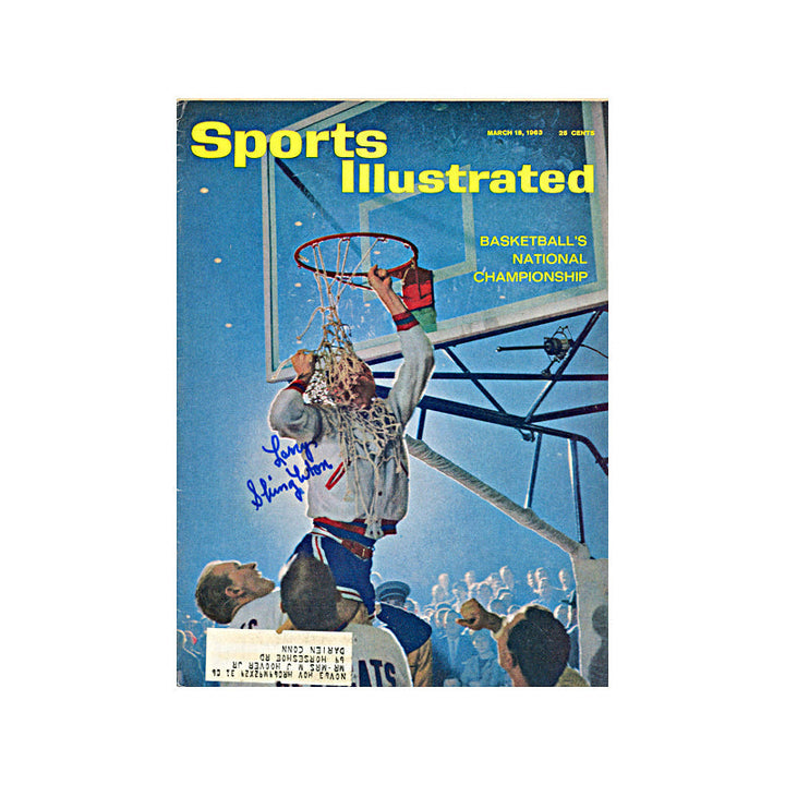 Larry Shingleton Cincinnati Bearcats Autographed Signed March 1963 Sports Illustrated (JSA COA)