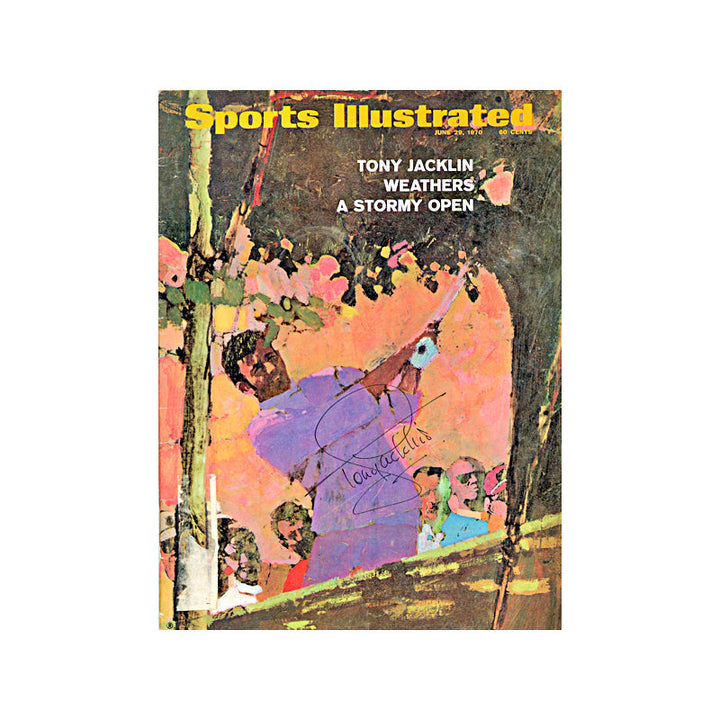 Tony Jacklin Autographed Signed June 1970 Sports Illustrated (JSA COA)