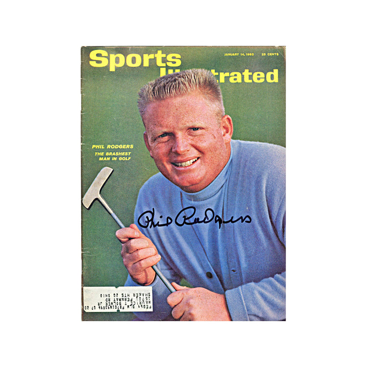Phil Rodgers Autographed Signed January 1963 Sports Illustrated (JSA COA)