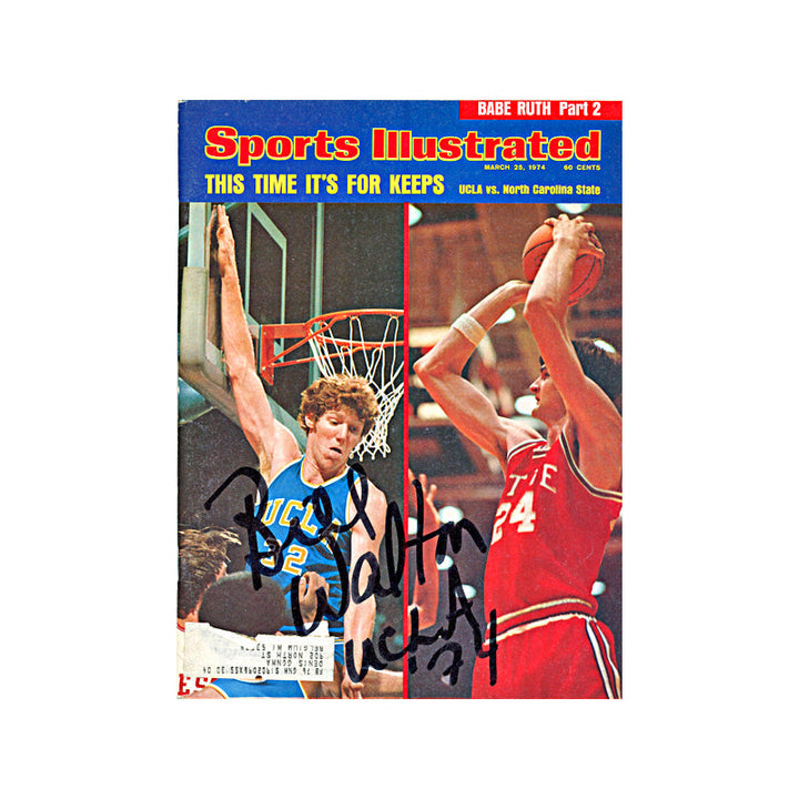 Bill Walton UCLA Bruins Autographed Signed March 1974 Sports Illustrated (JSA COA)