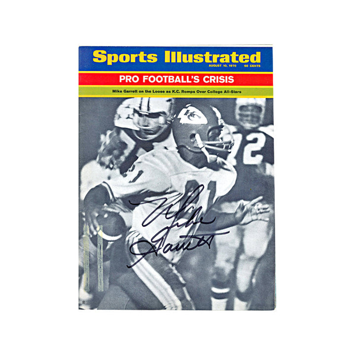 Mike Garrett Kansas City Chiefs Autographed Signed August 1970 Sports Illustrated (JSA COA)