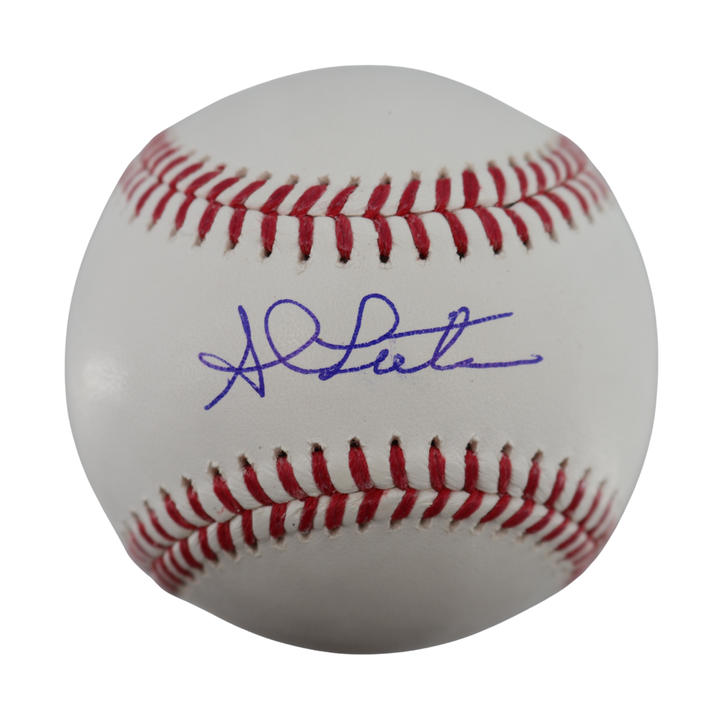 Al Leiter Mets Autographed Signed OMLB Baseball Wish You Were Here Auth 1