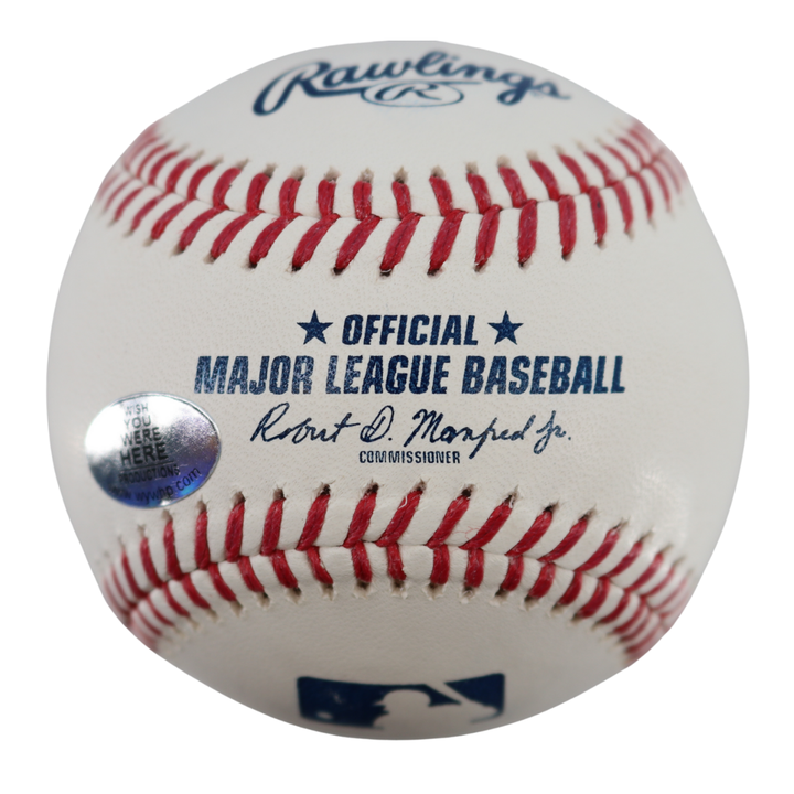 Al Leiter Mets Autographed Signed OMLB Baseball Wish You Were Here Auth 1
