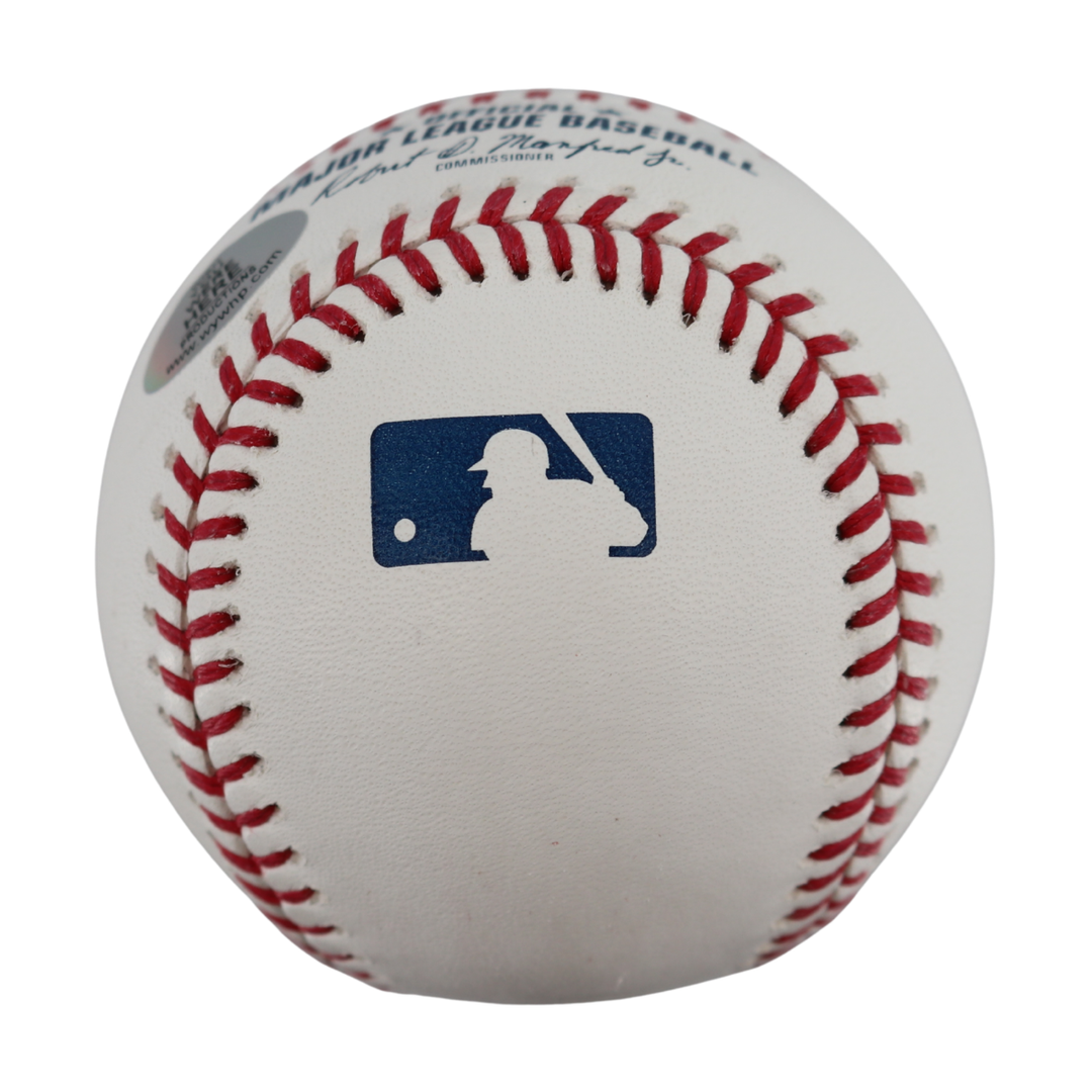 Al Leiter Mets Autographed Signed OMLB Baseball Wish You Were Here Auth 3