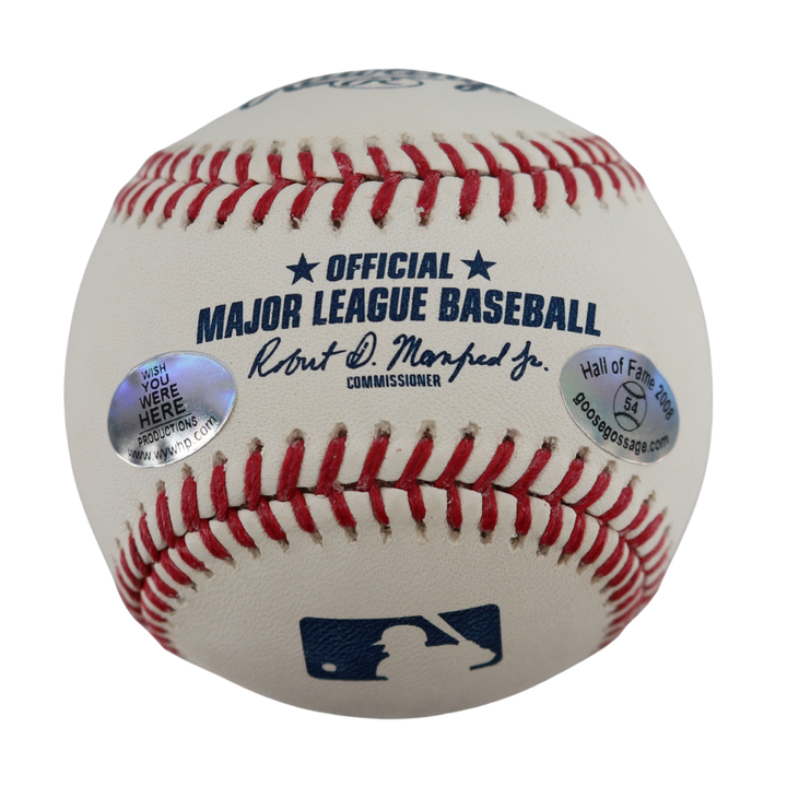 Goose Gossage Yankees Signed Inscribed OMLB Baseball Wish You Were Here Auth 2