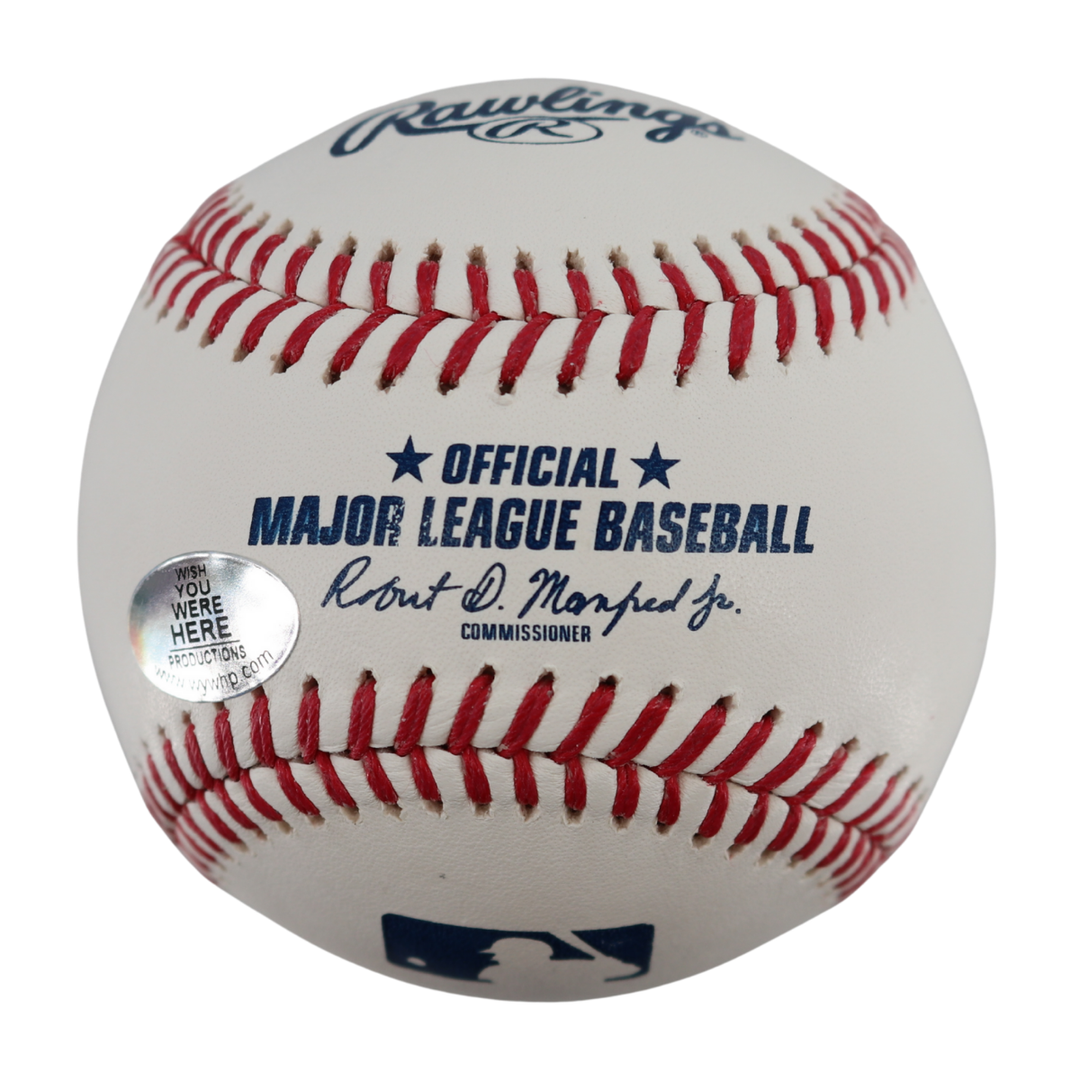 Goose Gossage Yankees Signed Inscribed OMLB Baseball Wish You Were Here Auth 1