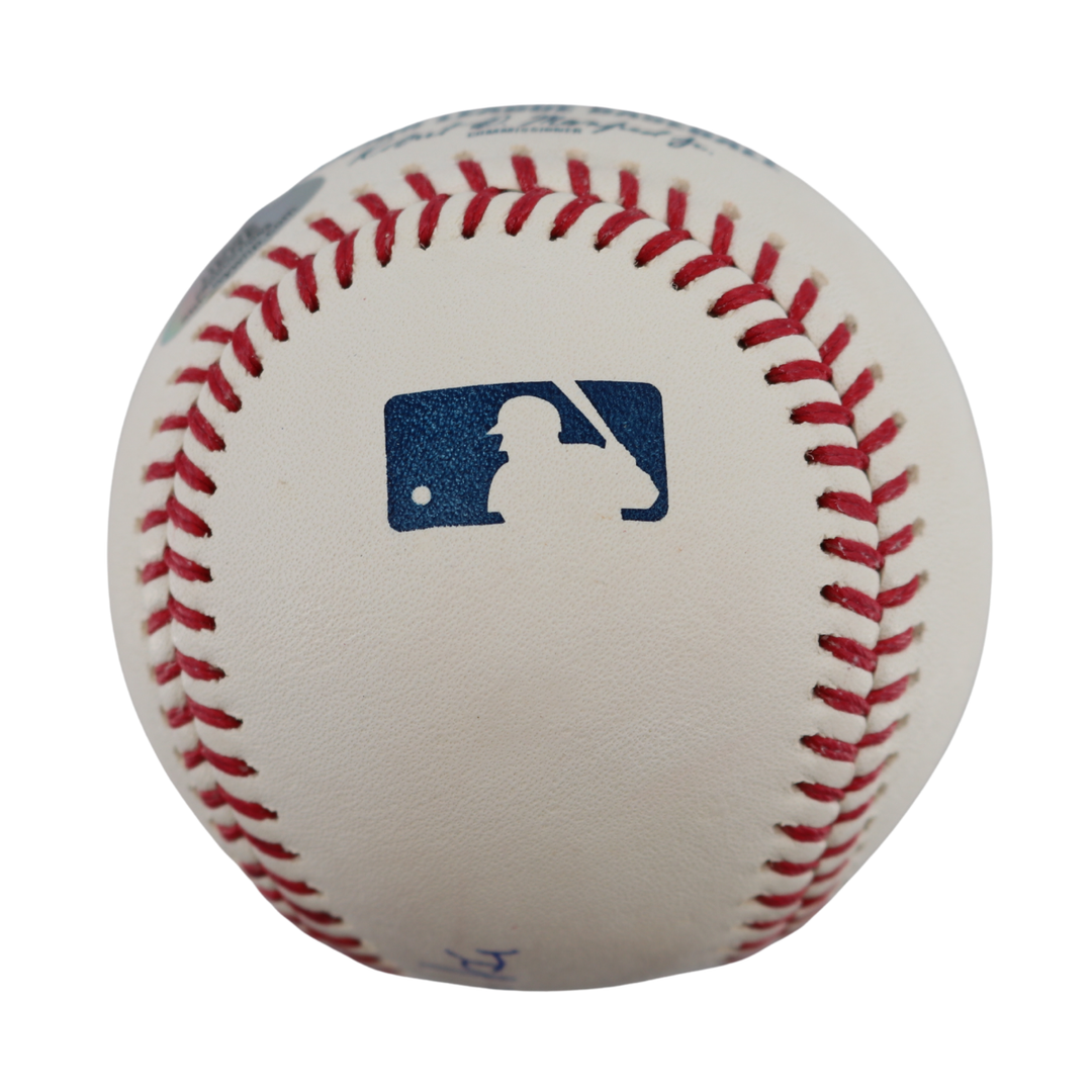 Bill Mazeroski Pirates Signed Incribed OMLB Baseball Wish You Were Here Auth