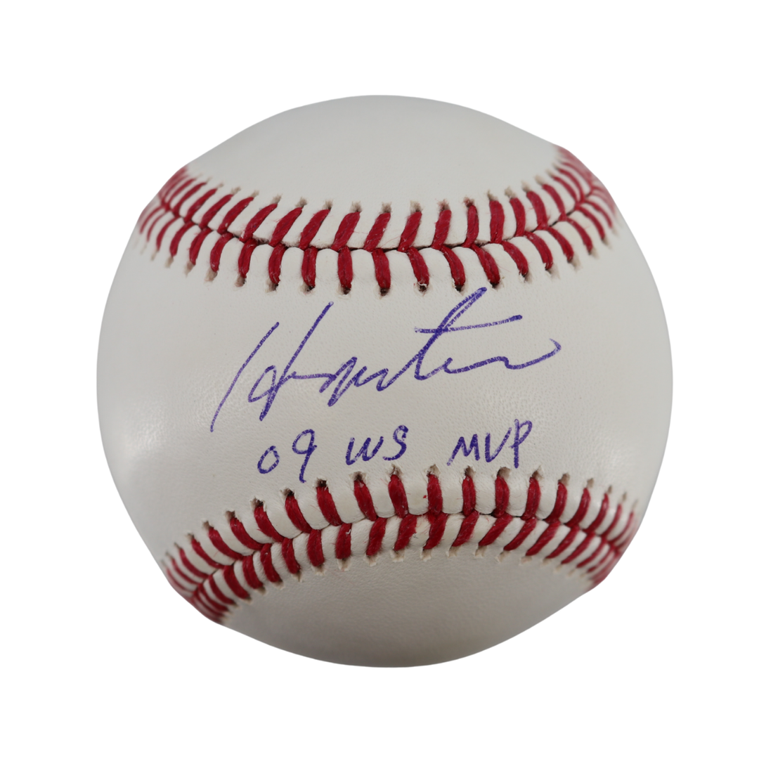 Hideki Matsui Yankees Signed Inscribed OMLB Baseball Wish You Were Here Auth