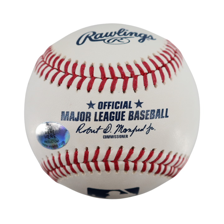 Hideki Matsui Yankees Signed Inscribed OMLB Baseball Wish You Were Here Auth