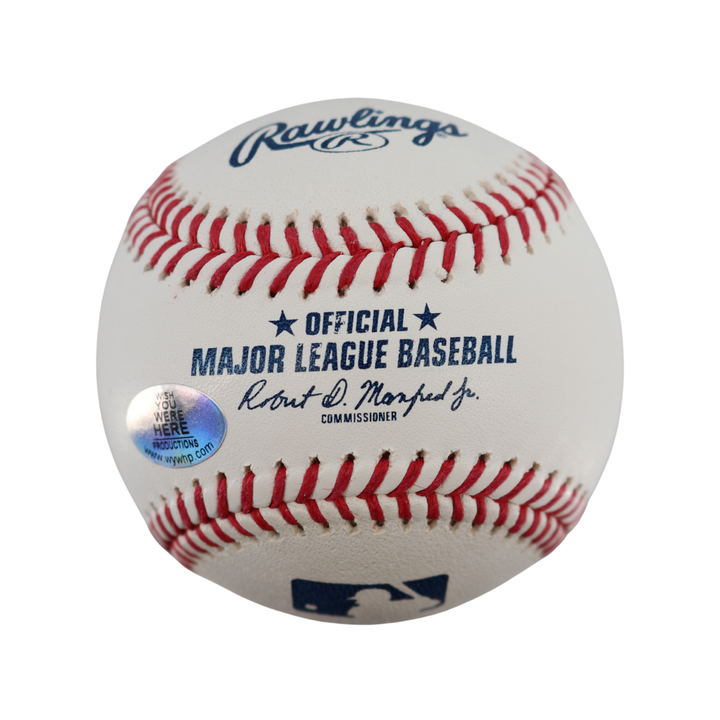 Roger Clemons Red Sox Signed Inscribed OMLB Baseball Wish You Were Here Auth 