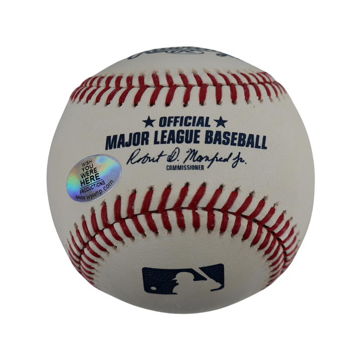 Tino Martinez Yankees Signed Inscribed OMLB Baseball Wish You Were Here Auth 2