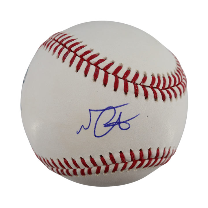 Nestor Cortez Yankees Autographed Signed OMLB Baseball Wish You Were Here Auth 1