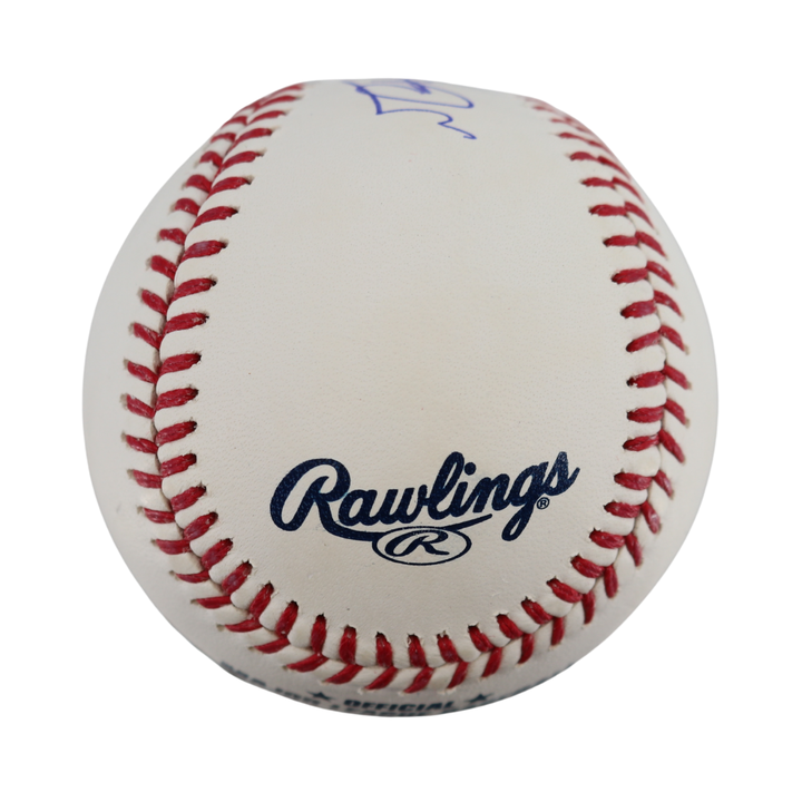 Nestor Cortez Yankees Autographed Signed OMLB Baseball Wish You Were Here Auth 1