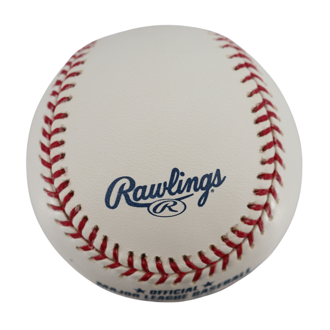 Berra Larson Yankees Signed Inscribed OMLB WSPG Baseball Wish You Were Here Auth