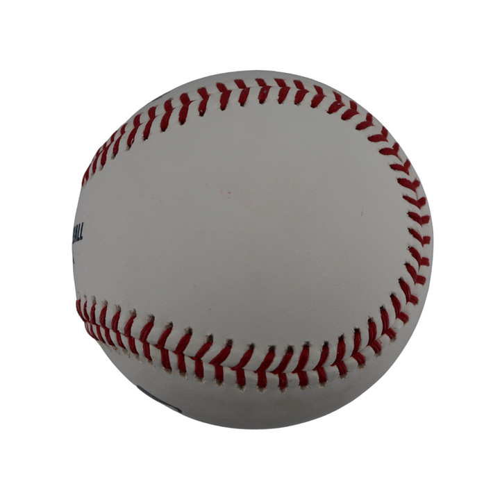 Scott Brosius Yankees Signed Inscribed OMLB Baseball Wish You Were Here Auth 1