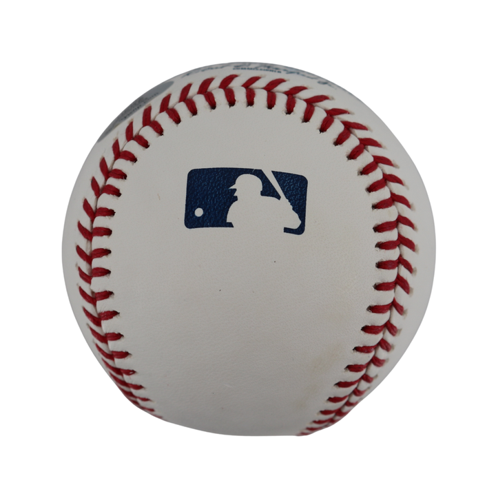 Scott Brosius Yankees Signed Inscribed OMLB Baseball Wish You Were Here Auth 2