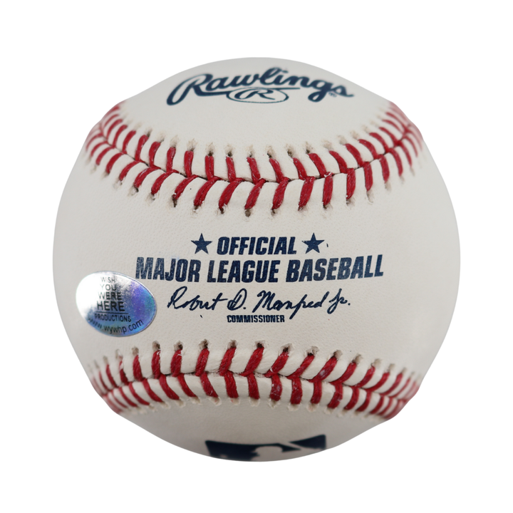 Cecil Fielder Tigers Autographed Signed OMLB Baseball Wish You Were Here Auth 1