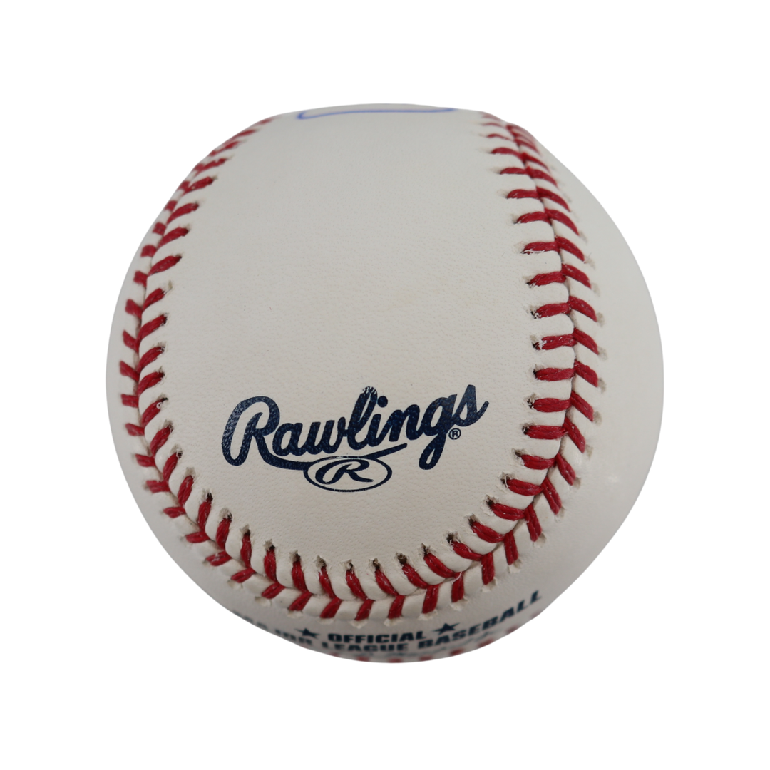 Cecil Fielder Tigers Autographed Signed OMLB Baseball Wish You Were Here Auth 2