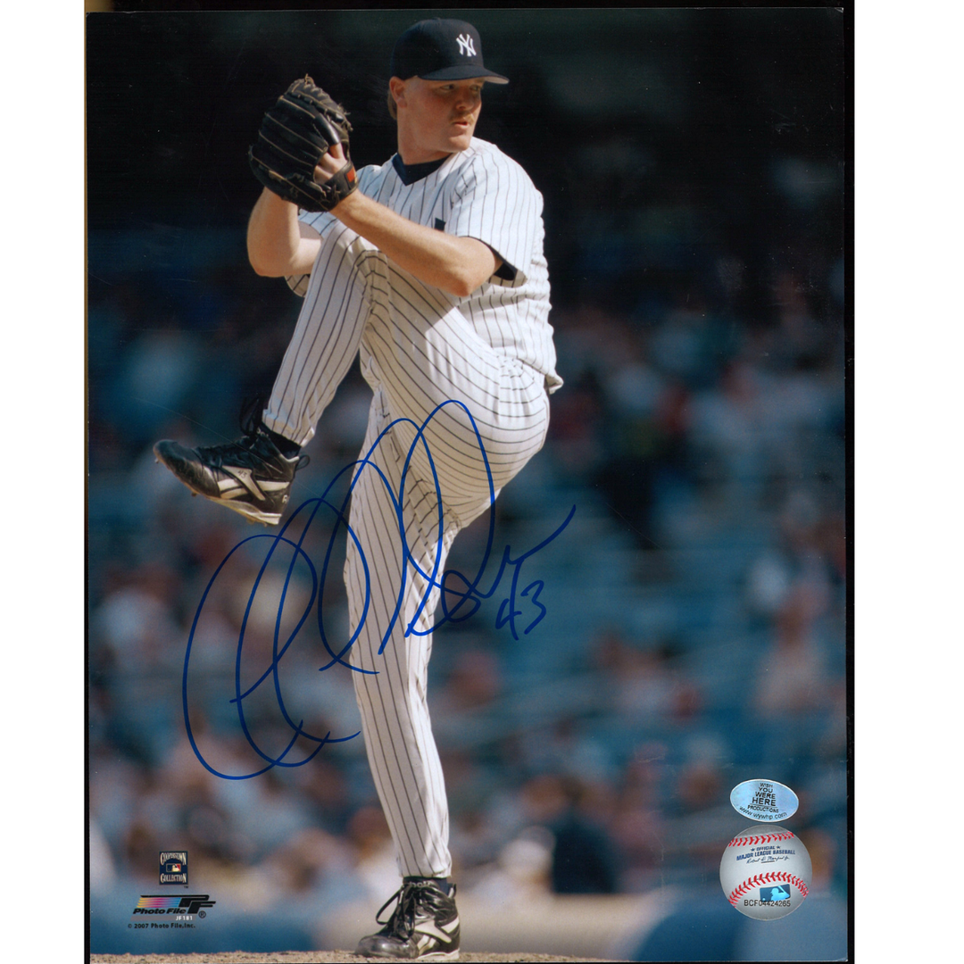 Jeff Nelson Autographed Signed Inscribed On Mound 8x10 Wish You Were Here Auth