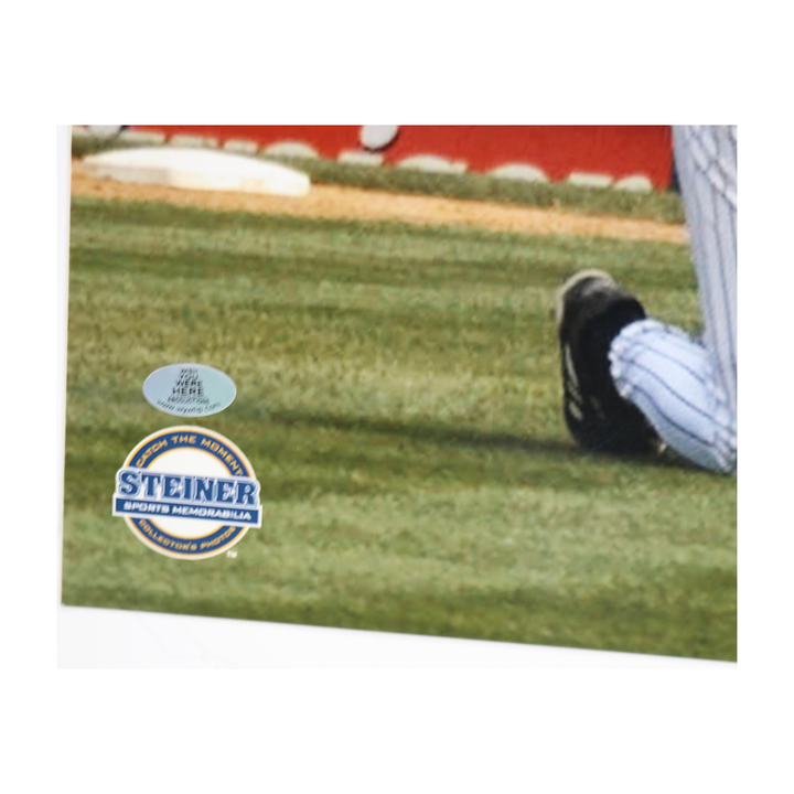 David Cone Signed Inscribed Steiner 16x20 Kneeling Wish You Were Here Auth