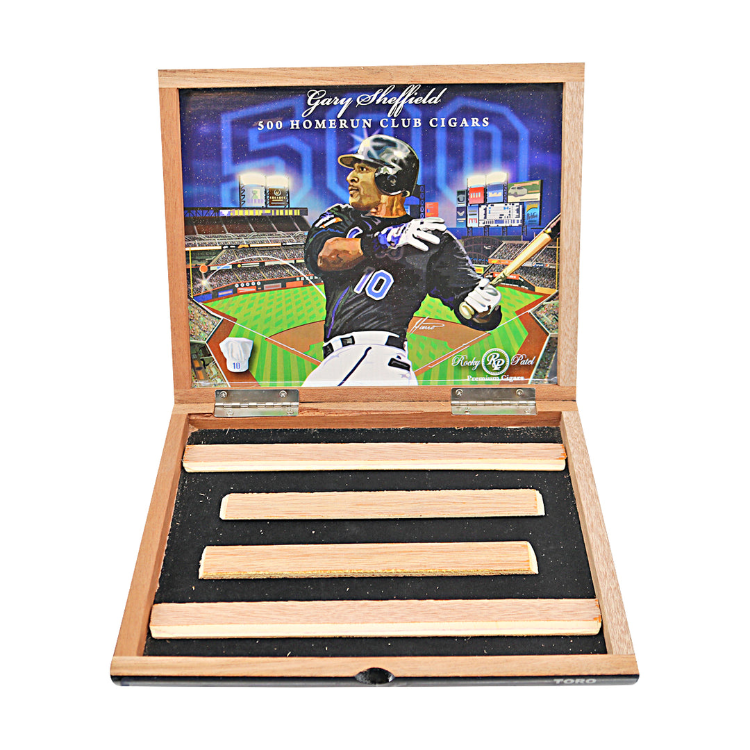 Gary Sheffield New York Mets Autographed 500 Home Runs Cigar Box