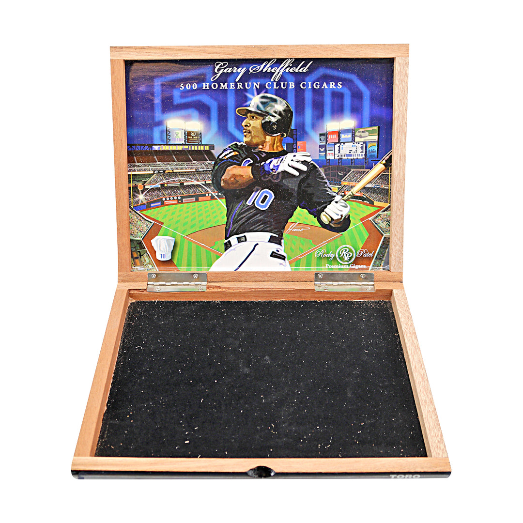 Gary Sheffield New York Mets Autographed 500 Home Runs Cigar Box