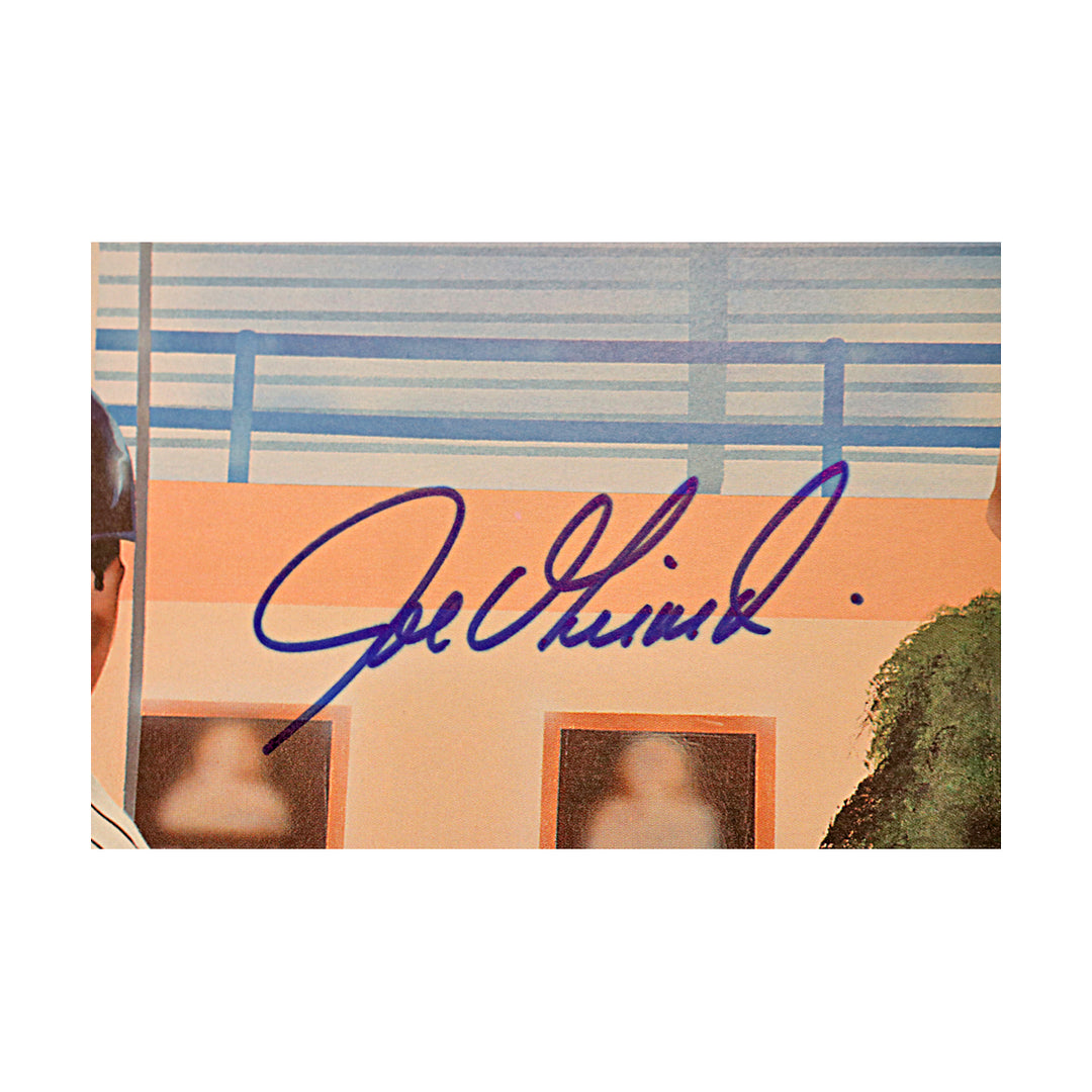 David Cone Joe Girardi Yankees Autographed Inscribed Litho All American Holo-2
