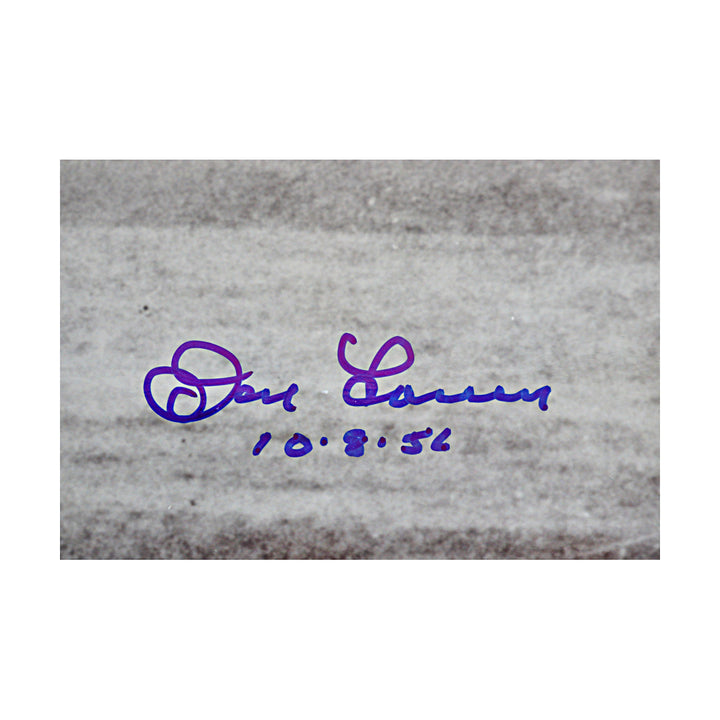Don Larsen Yankees Autographed Inscribed Horizontal 16x20 Photo WYWH Holo