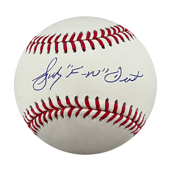 Bucky Dent New York Yankees Autographed Inscribed OMLB Baseball WYWH Holo