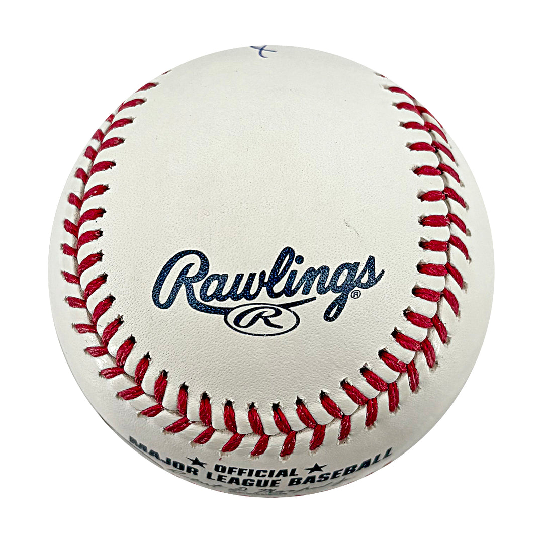 Bucky Dent New York Yankees Autographed Inscribed OMLB Baseball WYWH Holo