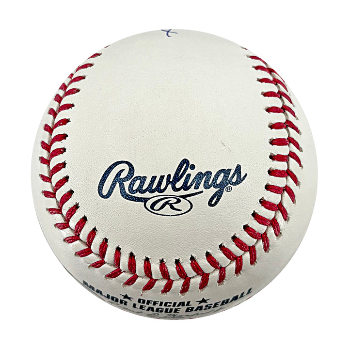 Bucky Dent New York Yankees Autographed Inscribed OMLB Baseball WYWH Holo