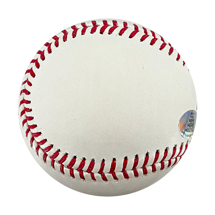 Bucky Dent New York Yankees Autographed Inscribed OMLB Baseball WYWH Holo