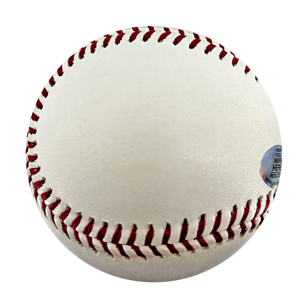 Bill Mazeroski Pittsburgh Pirates Autographed Inscribed OMLB Baseball WYWH Holo