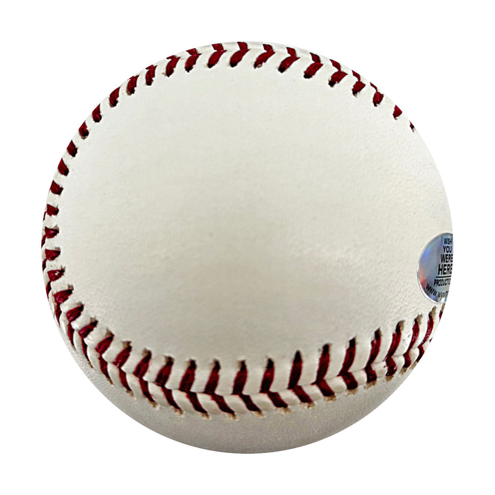 Bill Mazeroski Pittsburgh Pirates Autographed Inscribed OMLB Baseball WYWH Holo