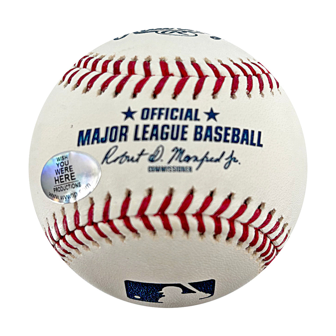 Bill Mazeroski Pittsburgh Pirates Autographed Inscribed OMLB Baseball WYWH Holo