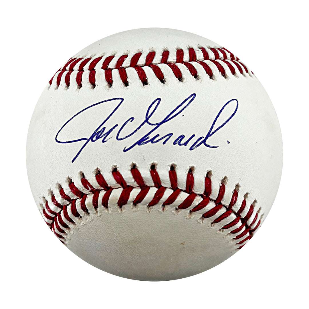 Joe Girardi New York Yankees Autographed OMLB Baseball WYWH Holo