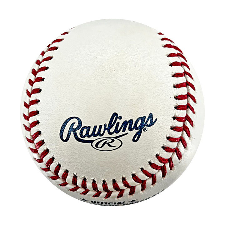 Joe Girardi New York Yankees Autographed OMLB Baseball WYWH Holo
