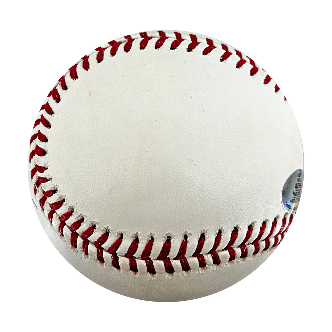Joe Girardi New York Yankees Autographed OMLB Baseball WYWH Holo