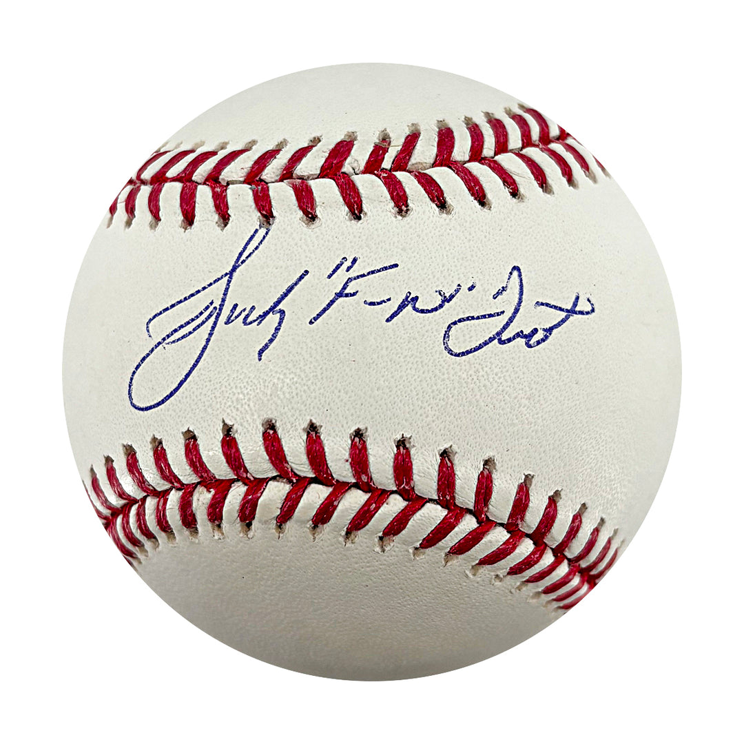 Bucky Dent New York Yankees Autographed Inscribed OMLB Baseball WYWH Holo