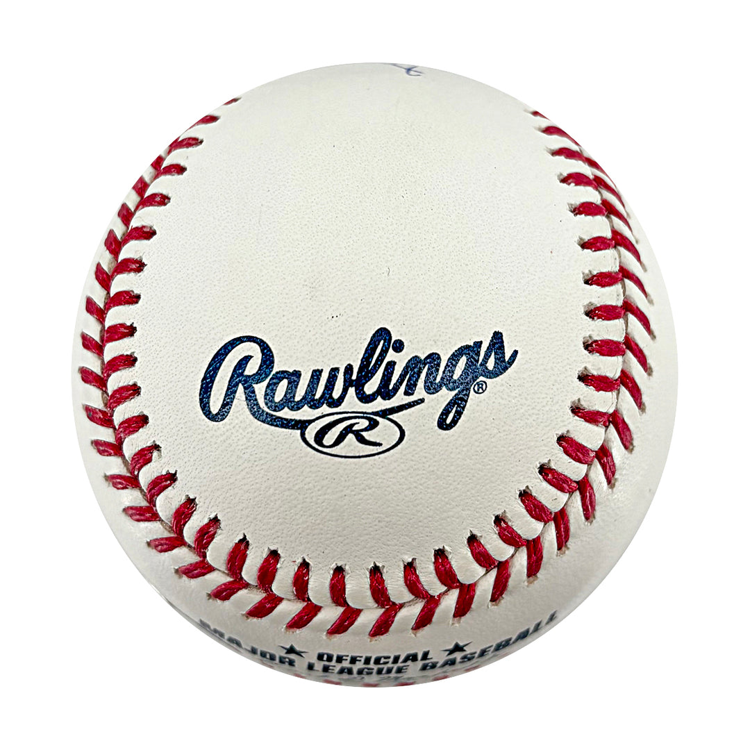 Bucky Dent New York Yankees Autographed Inscribed OMLB Baseball WYWH Holo